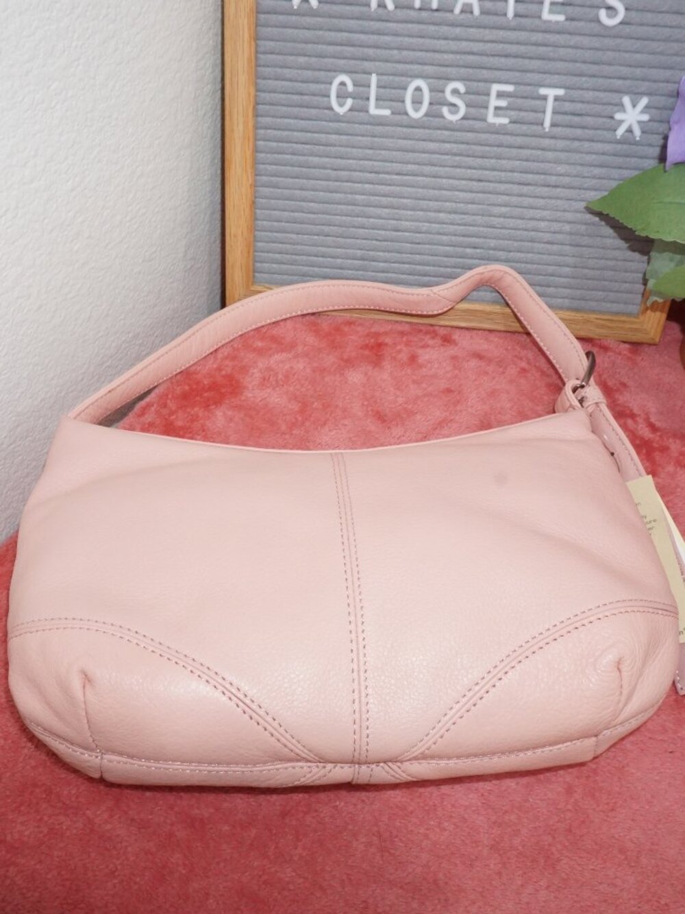 🔹️FINAL SALE🔹️ Stone mountain Genuine Leather Handbag - Picture 3 of 11